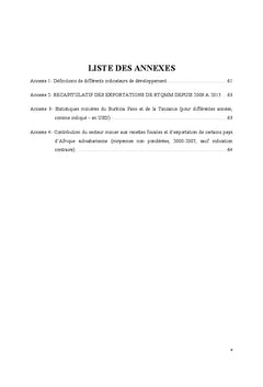 Contribution des investissements miniers dans l'economie Malagasy
