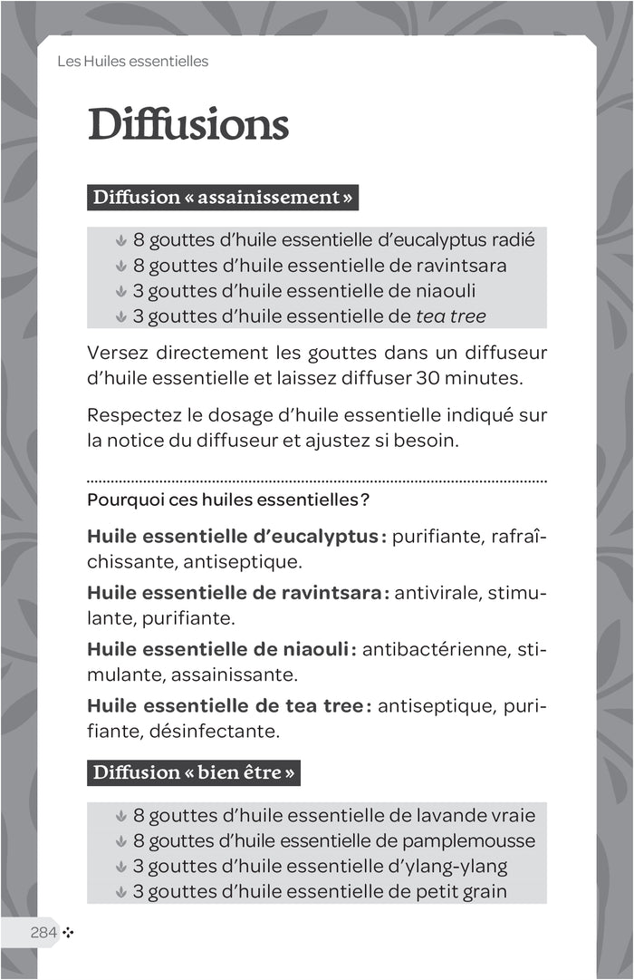 Les huiles essentielles