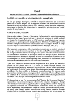 Gestion des ressources humaines A à Z