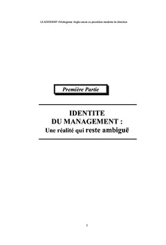 Management et leadership