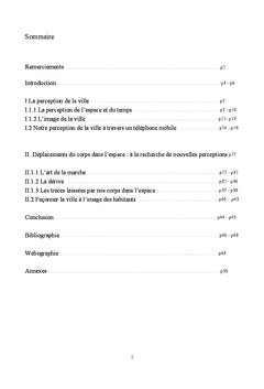 La perception de la ville à travers les applications mobiles