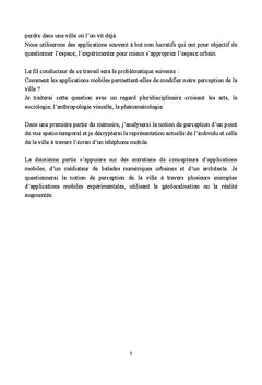 La perception de la ville à travers les applications mobiles