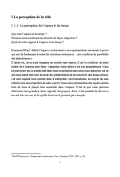 La perception de la ville à travers les applications mobiles