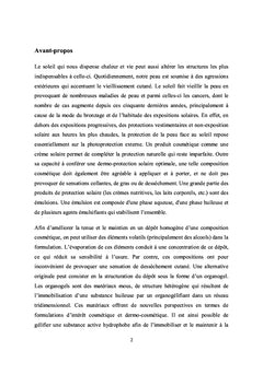 Dispersions d'organogel applicables en dermo-protection solaire