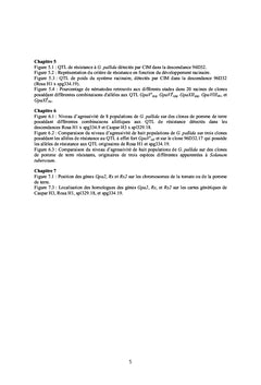 Resistance au nematode A kyste chez la pomme de terre