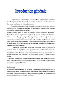 Développement d'un outil de supervision d'une station de pompage