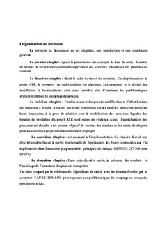 Développement d'un outil de supervision d'une station de pompage