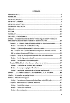 Le tourisme soutenable, participation des acteurs du tourisme