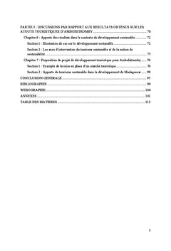 Le tourisme soutenable, participation des acteurs du tourisme