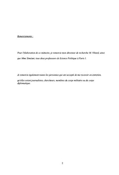 L'Entrée en Guerre de la France au Mali
