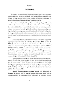 Pectine d'orange et qualité du yaourt
