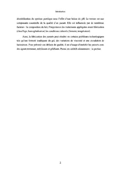 Pectine d'orange et qualité du yaourt