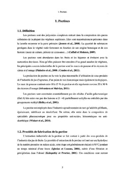 Pectine d'orange et qualité du yaourt