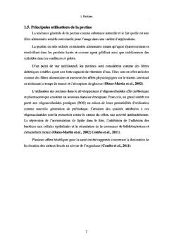 Pectine d'orange et qualité du yaourt