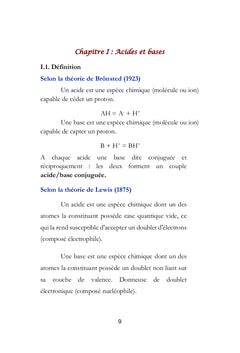 Mini manuel de chimie en solution