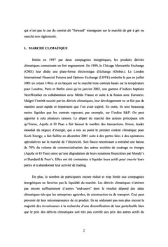 Evaluation des dérivés climatiques sur degrés-jours