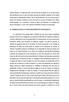Evaluation des dérivés climatiques sur degrés-jours