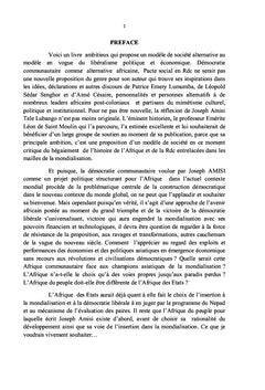 Démocratie communautaire comme alternative africaine, pacte social en RD Congo