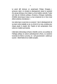 Démocratie communautaire comme alternative africaine, pacte social en RD Congo