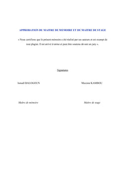 Processus d'élaboration des documents comptables à la BCEAO
