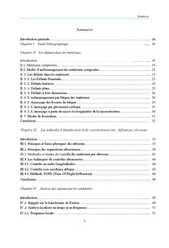 Evaluation acoustique des profondeurs des defauts dans les materiaux