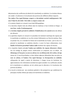 Evaluation acoustique des profondeurs des defauts dans les materiaux