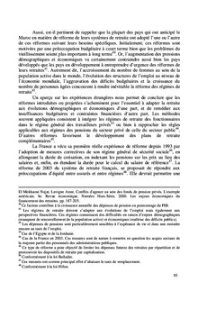 Réforme des retraites au Maroc