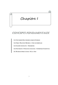 Notes de cours "Conversion d'energie et machines AC" avec exercices