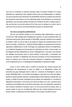 Le commerce extérieur du Cameroun de 1930 à 1980