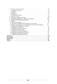 Etude SIG pour l'electrification rurale au Maroc