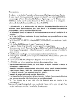 Etude de Préfaisabilité pour l'élaboration des projets REDD+ au Congo