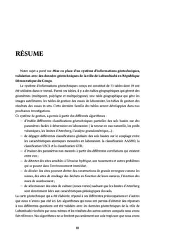 Mise en place d'un système d'informations géotechnique