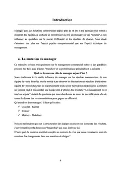 Management des forces de vente : Vers un nouveau rôle du manager