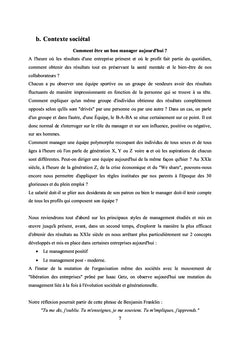 Management des forces de vente : Vers un nouveau rôle du manager