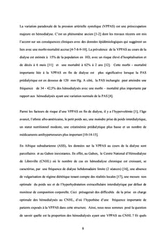 Variation paradoxale de la pression arterielle en fin de dialyse