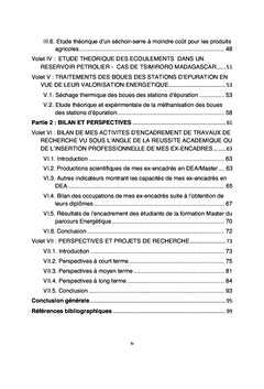 Contribution au developpement de l'energie renouvelable A Madagascar