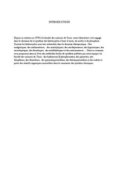 Contribution A la Synthèse des heterocycles A cinq et six chaînons