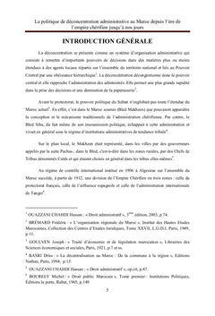 La politique de déconcentration administrative au Maroc
