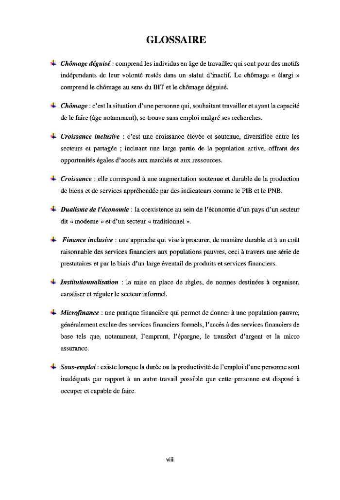 Inclusion financiere et secteur informel