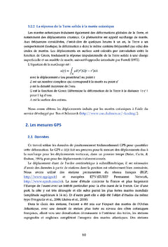 Les surcharges océaniques en Europe occidentale par mesures GPS