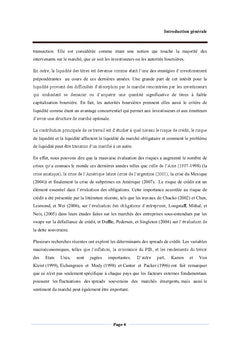 Marches obligataires, gestion des risques de liquidite et de credit