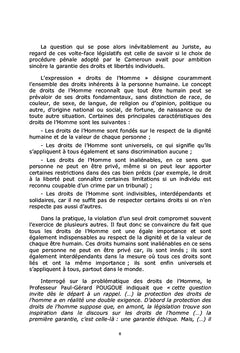 La justice pénale camerounaise et le défi du procès équitable