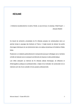 La Bretagne terre de festivals