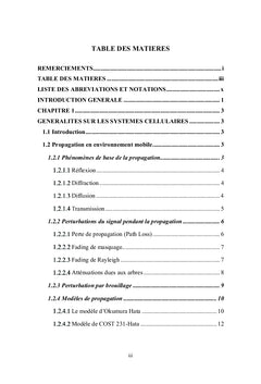 Dimensionnement et Optimisation de la Couverture Radio du Reseau LTe