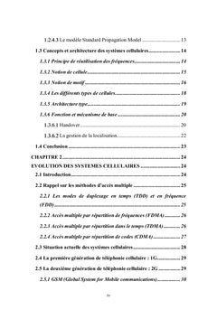 Dimensionnement et Optimisation de la Couverture Radio du Reseau LTe