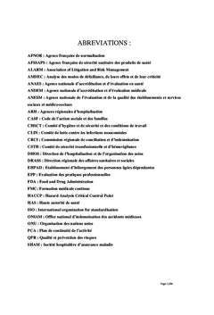 Mettre en place une demarche de gestion des risques