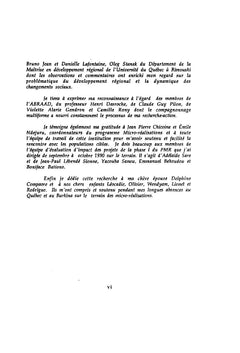 L'appropriation des projets de développement
