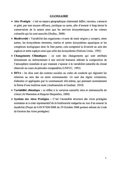 Conservation de la biodiversité et développement socioéconomique local