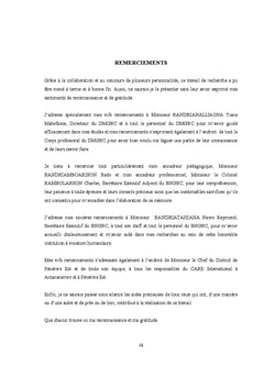 Importance des exercices de simulation dans la GRC: Cas du CARe