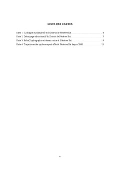 Importance des exercices de simulation dans la GRC: Cas du CARe